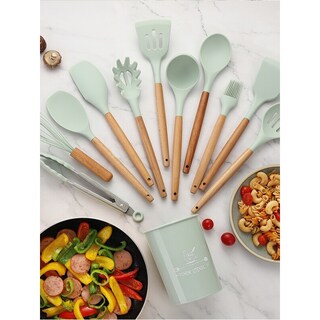 Foto 1 | Foto 1 | Juego De Utensilios De Silicona 12 Piezas Aqua - Venta Internacional.