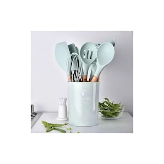 Foto 2 | Foto 2 | Juego De Utensilios De Silicona 12 Piezas Aqua - Venta Internacional.