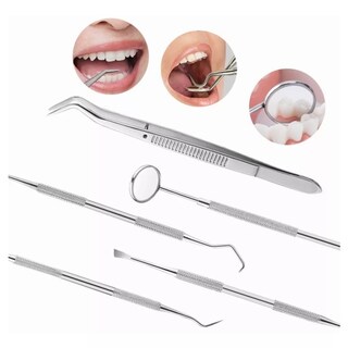 Foto 6 | Foto 6 | Kit De Limpieza Dental De Acero Inoxidable Con Estuche - Venta Internacional.