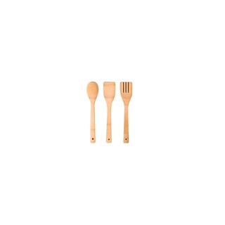 Foto 1 | Foto 1 | Set De Utensilios De Cocina De Madera De Bambú 3 Piezas - Venta Internacional.