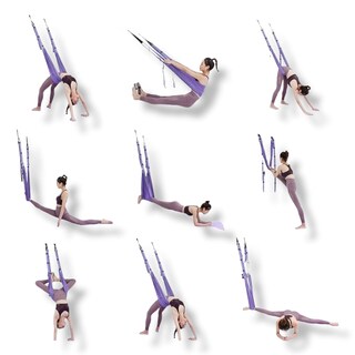 Foto 4 | Foto 4 | Estiramiento Y Entrenamiento De Yoga Con Cuerdas Aéreas An83 - Venta Internacional.