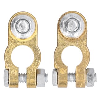 Foto 1 | Foto 1 | Abrazadera Para Terminales De Batería Aqxreight Pure Copper 2 Unidades - Venta Internacional.