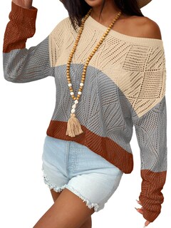 Foto 1 | Foto 1 | Jersey Zeagoo De Verano Con Hombros Descubiertos Para Mujer - Venta Internacional.