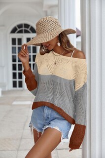 Foto 3 | Foto 3 | Jersey Zeagoo De Verano Con Hombros Descubiertos Para Mujer - Venta Internacional.
