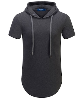 Foto 1 | Foto 1 | Sudadera Deportiva De Manga Corta Aiyino Con Capucha Para Hombre - Venta Internacional.