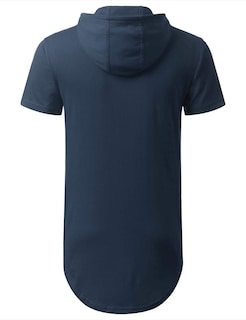 Foto 3 | Foto 3 | Sudadera Con Capucha Aiyino De Manga Corta Para Hombre A La Moda Deportiva S-5x Azul Marino - Venta Internacional.