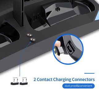 Foto 4 | Foto 4 | Soporte Para Auriculares Con Ventilador De Refrigeración Y Soporte Para Juegos Para Ps4/ps4 Slim/pro - Venta Internacional.