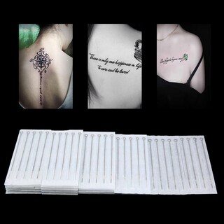 Foto 2 | Foto 2 | 100 Agujas De Tatuaje Desechables Para Tatuajes Estériles De - Venta Internacional.