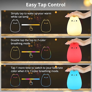 Foto 2 | Foto 2 | Lámpara Led De Silicona Suave Con Forma De Cuco Para Niños - Venta Internacional.