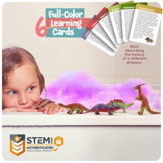 Foto 4 | Foto 4 | Bombas De Baño Dan&darci Dino Egg Con Dinosaurio De Juguete Para Niños De 6 A 8 Años - Venta Internacional.
