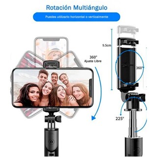 Foto 4 | Foto 4 | Kit De Trípode Bluetooth Para Selfies Tik Tok S03  Color Negro - Venta Internacional.