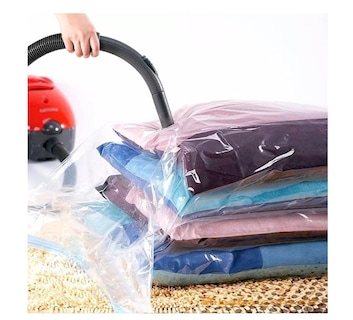 Foto 4 | Foto 4 | Paquete De 12 Bolsas Para Aspiradora Que Comprimen La Ropa Y Ahorran Espacio 70 X 100 Cm - Venta Internacional.