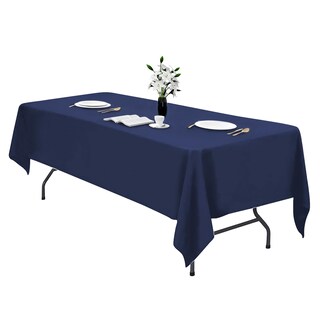 Foto 1 | Foto 1 | Mantel Ivapupu Azul Marino Para Mesa Rectangular 152 X 259 Cm - Venta Internacional.
