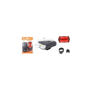 Foto 1 | Foto 1 | Set De Luces Delanteras Y Traseras Para Bicicleta Cob Y Led - Venta Internacional.