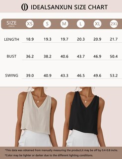 Foto 5 | Foto 5 | Camiseta Sin Mangas Idealsanxun De Lino Caqui Con Cuello En V Para Mujer - Venta Internacional.