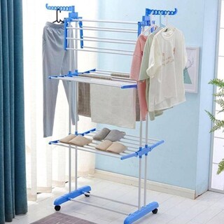 Foto 4 | Foto 4 | Colgador De Ropa Clothesline Xl 6 Alas Con Ruedas - Venta Internacional.