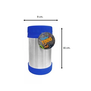 Foto 3 | Foto 3 | Termo Para Alimentos De Acero Inoxidable  500 Ml  Color Rojo - Venta Internacional.