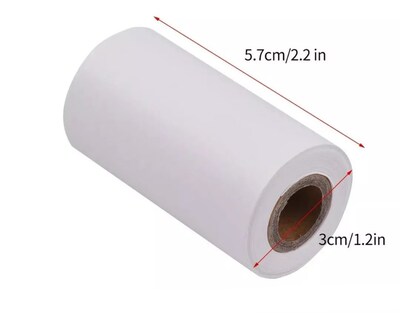 Foto 2 | Foto 2 | Etiquetas De Papel Adhesivo Para Impresora Térmica De 57 X 30 Mm 3 Rollos - Venta Internacional.