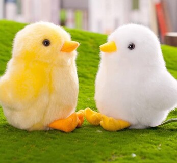 Foto 2 | Foto 2 | Juguete De Peluche Backlood Toys Pequeño Pollito Amarillo 15 Cm - Venta Internacional.