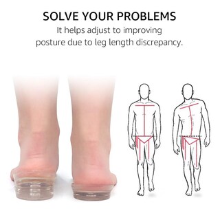 Foto 2 | Foto 2 | Plantillas Para Aumentar La Altura Gel De Silicona Ajustable Dr.foot - Venta Internacional.