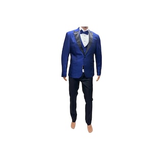 Foto 1 | Foto 1 | Conjunto De Traje De Novio Lujoso Y Elegante Boda De 7 Piezas Para Hombre - Venta Internacional.