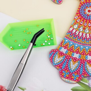 Foto 5 | Foto 5 | Pinzas Xihircd De Acero Inoxidable Con Puntas De Goma  4 Unidades  Negras - Venta Internacional.