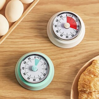 Foto 6 | Foto 6 | Temporizador De Cocina Mecánico Digital De 60 Minutos Con Alarma Rhyonlin - Venta Internacional.
