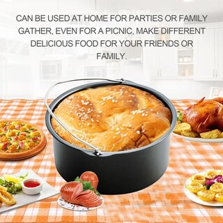 Foto 5 | Foto 5 | Juego De Accesorios Para Freidora Air Fryer 5 Piezas Para Hornear Pizza O Asar - Venta Internacional.