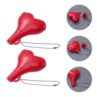 Foto 5 | Foto 5 | Adaptador De Audio Para Auriculares Con Separador De Cables En Forma De Corazón X2 - Venta Internacional.