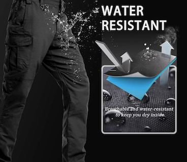 Foto 3 | Foto 3 | Pantalones De Viaje Magcomsen Para Hombre Con Bolsillos De Secado Rápido Color Marrón - Venta Internacional.