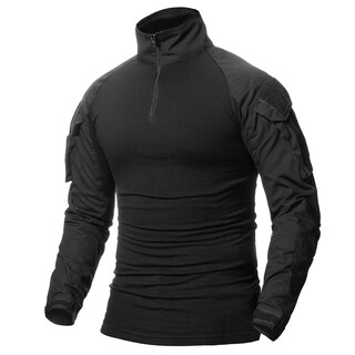 Foto 1 | Foto 1 | Camisa Táctica De Combate Carwornic De Manga Larga Con Cremallera 1/4 Para Hombre - Venta Internacional.