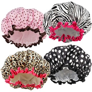 Foto 1 | Foto 1 | Gorro De Ducha Tcotbe Para Mujer Reutilizable Ecológico 4 Piezas - Venta Internacional.