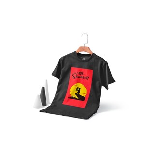 Foto 1 | Foto 1 | Camiseta Los Simpson Unisex Negra - Venta Internacional.