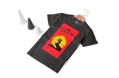 Foto 2 | Foto 2 | Camiseta Los Simpson Unisex Negra - Venta Internacional.