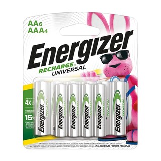 Foto 1 | Foto 1 | Pila Energizer Recargable Con 6 Pilas Aa Y 4 Pilas Aaa 1.2v