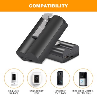 Foto 2 | Foto 2 | Batería De Repuesto Rdsj V4 Para Timbre Ring-video 1/2/3/4 - Venta Internacional.