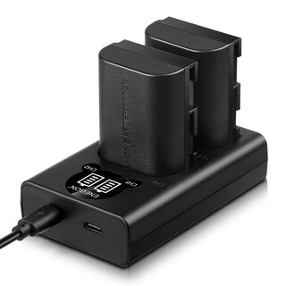 Foto 1 | Foto 1 | Paquete De Baterías Recargables Enegon Lp-e6 (paquete De 2) Con Cargador Canon - Venta Internacional.