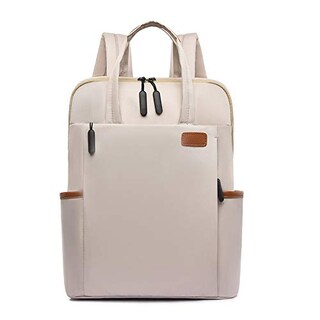 Foto 1 | Foto 1 | Mochila Para Portátil Baomifa De Tela Oxford Para Mujer  Color Beige - Venta Internacional.