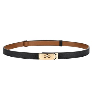 Foto 1 | Foto 1 | Cinturón Fino Ajustable Fenldy Para Mujer Con Cierre Giratorio (negro) - Venta Internacional.