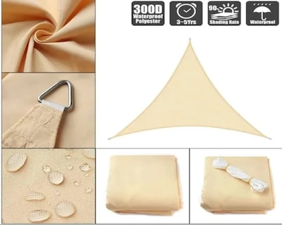 Foto 2 | Foto 2 | Toldos Shade Sail Malla Triangular 2 X 2 M - Venta Internacional.