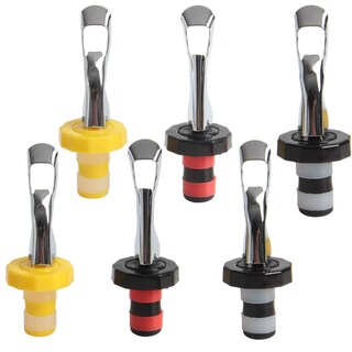 Foto 1 | Foto 1 | Tapón De Silicona Para Botellas Wine Stoppers Hapy Shop  6 Unidades - Venta Internacional.