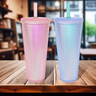Foto 3 | Foto 3 | Pajitas De Vidrio Reutilizables Keuye Compatibles Con Vasos Starbucks - Venta Internacional.