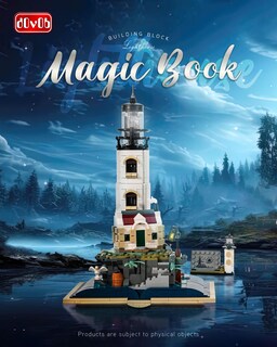 Foto 2 | Foto 2 | Set De Bloques De Construcción Dovob Magic Book Lighthouse (1016 Piezas) - Venta Internacional.