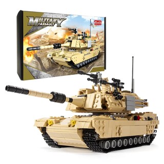 Foto 1 | Foto 1 | Bloque De Construcción Dovob Army Tank Ww2 M1a2 Abrams Con 1080 Piezas - Venta Internacional.