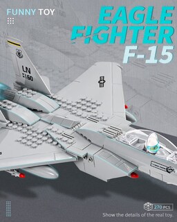 Foto 2 | Foto 2 | Set De Bloques De Construcción Dovob Military F-15 Eagle Fighter Jet - Venta Internacional.