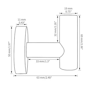 Foto 2 | Foto 2 | Soporte De Pared Miyili Para Abrigos Y Batas Para Baño Y Lavabo Paquete De 2 - Venta Internacional.