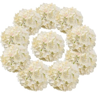 Foto 1 | Foto 1 | Cabezas De Hortensia De Seda Flojery Con Flores Artificiales (paquete De 10) - Venta Internacional.