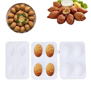 Foto 1 | Foto 1 | Prensa Manual Para Pastel De Carne Kibbeh  Molde Para Albóndigas  4 Rejillas - Venta Internacional.