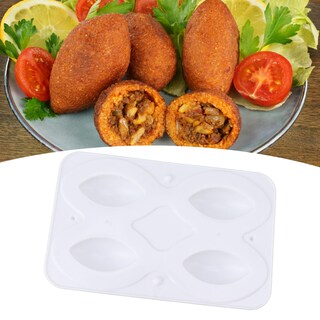 Foto 5 | Foto 5 | Prensa Manual Para Pastel De Carne Kibbeh  Molde Para Albóndigas  4 Rejillas - Venta Internacional.