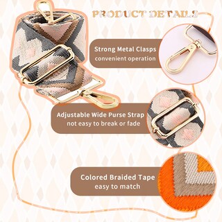 Foto 3 | Foto 3 | Bandolera De Repuesto Miuskatl Con Correas Para Monederos 4 Unidades - Venta Internacional.